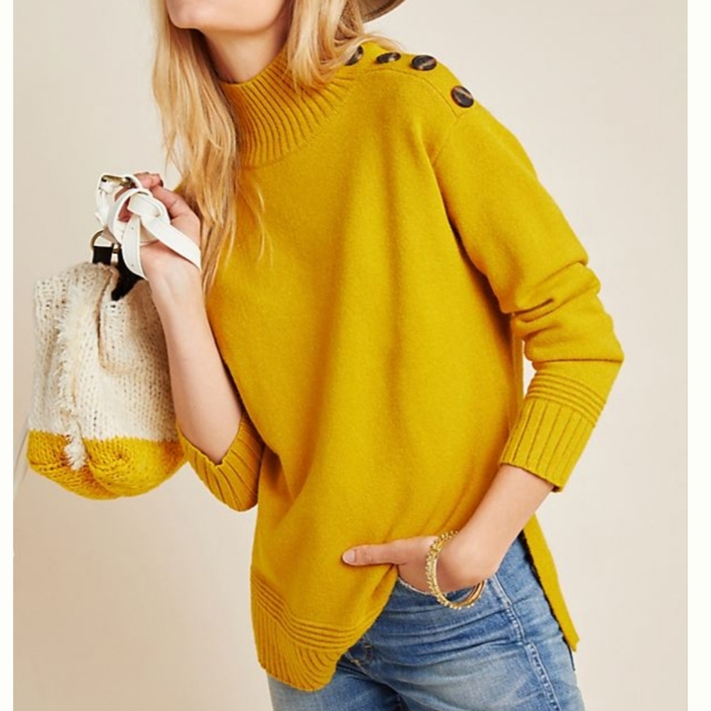 Anthropologie Margarita Tunic Sweater